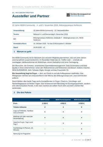 Aussteller und Partner